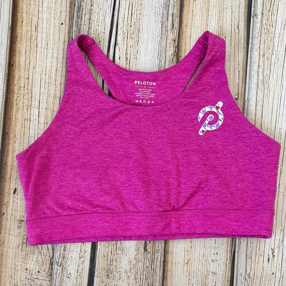 Peloton Pink Sports Bra